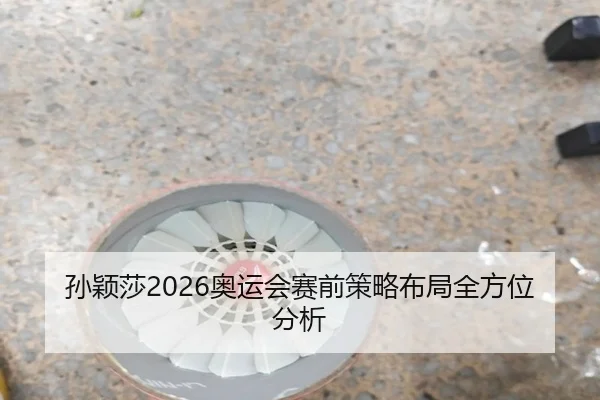 孙颖莎2026奥运会赛前策略布局全方位分析